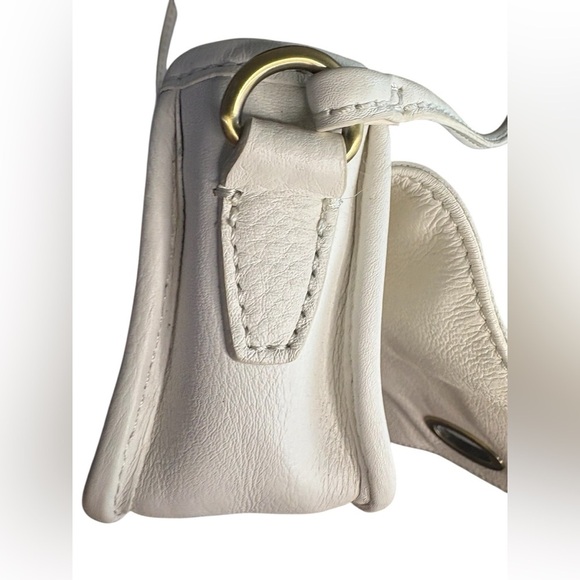 Crown Vintage women’s crossbody bag color cream off white preloved like new - Picture 7 of 8